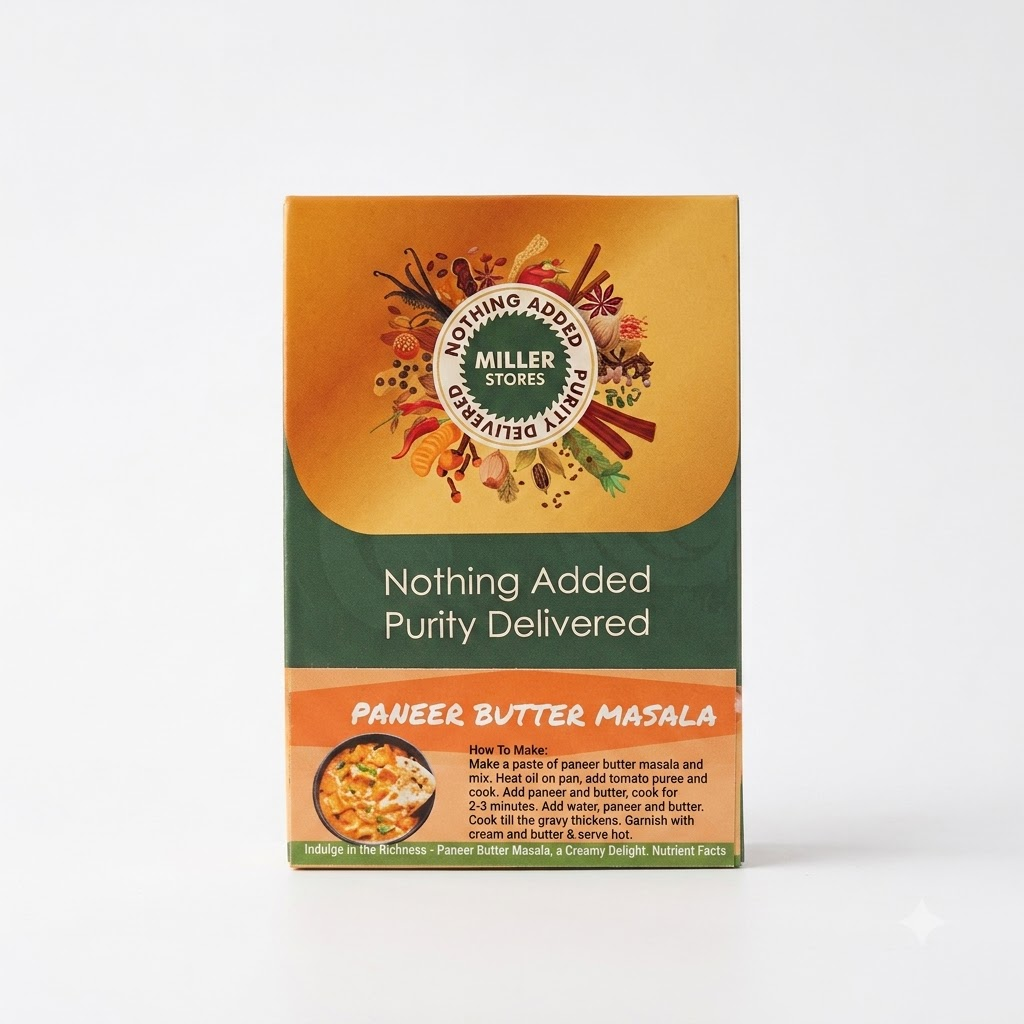 INSTANT PANEER BUTTER MASALA MIX.