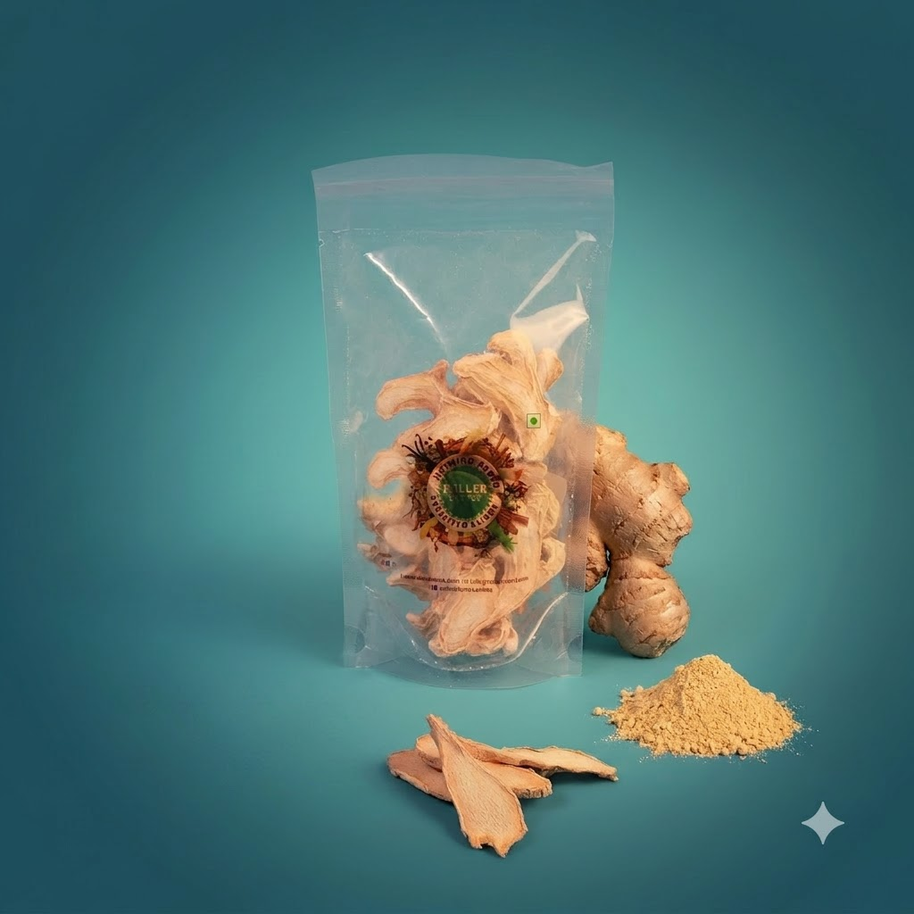 DRIED GINGER.