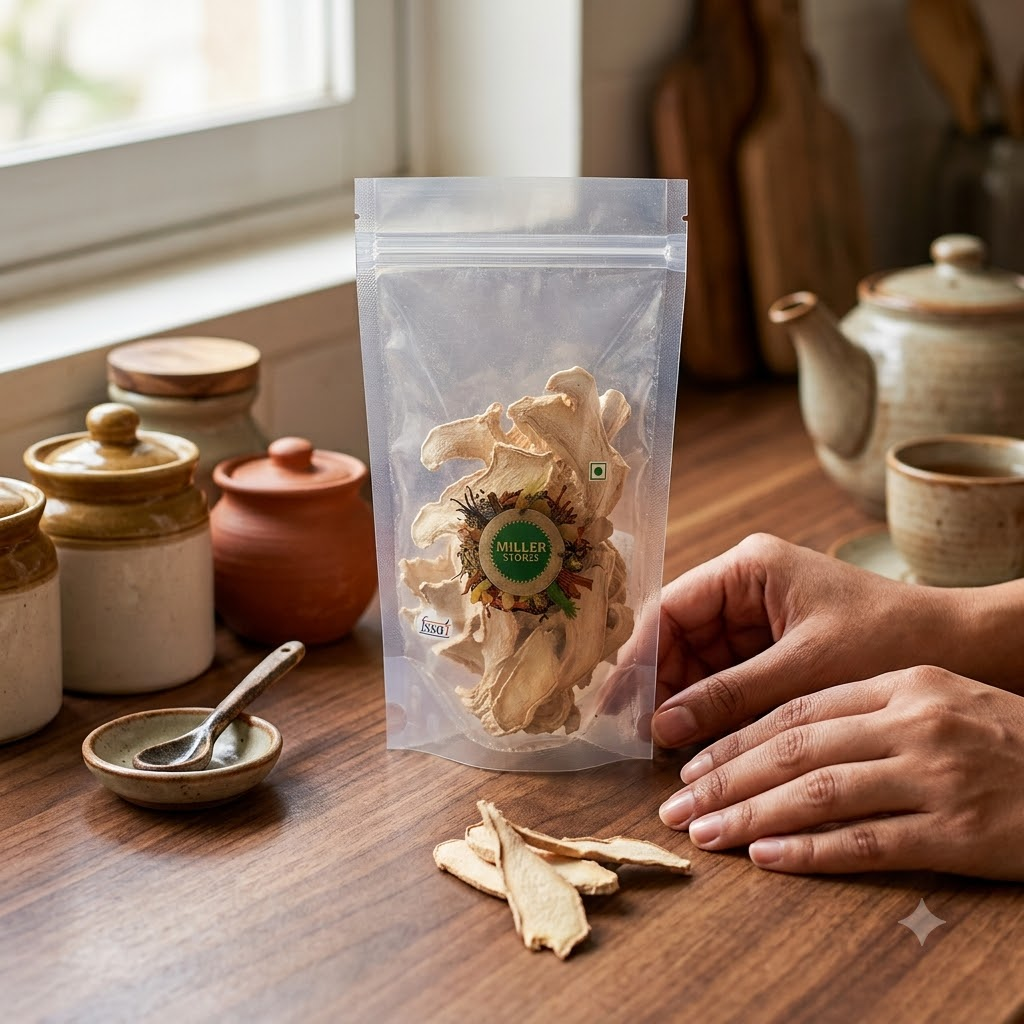 DRIED GINGER.