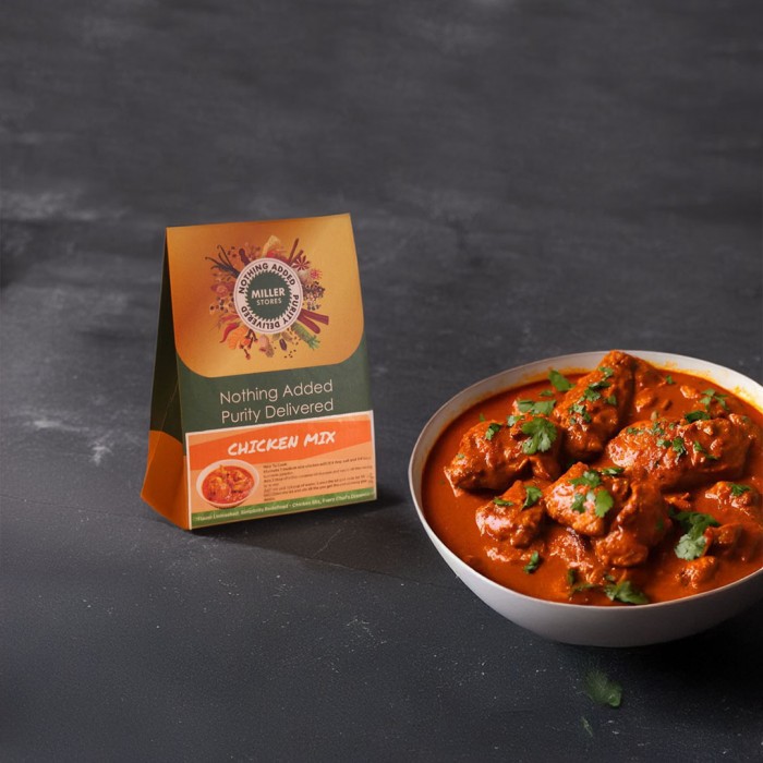 INSTANT CHICKEN ROAST CURRY MIX 100G.