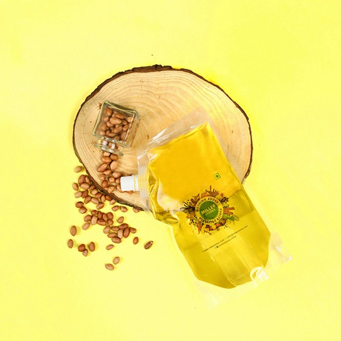 COLD PRESSED GROUNDNUT OIL